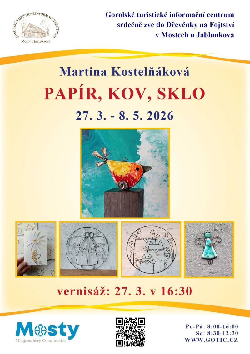 Pozvání na akci - Papír, kov, sklo