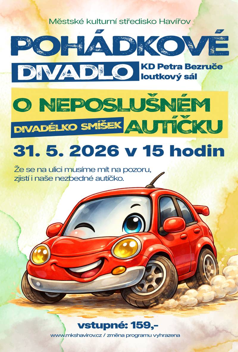 Pozvání na akci - Pohádkové divadlo