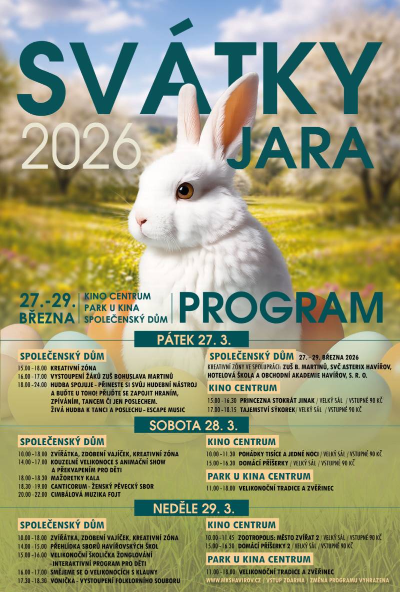Pozvání na akci - Svátky jara 2026