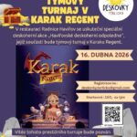Pozvání na akci - Týmový turnaj v Karak Regent
