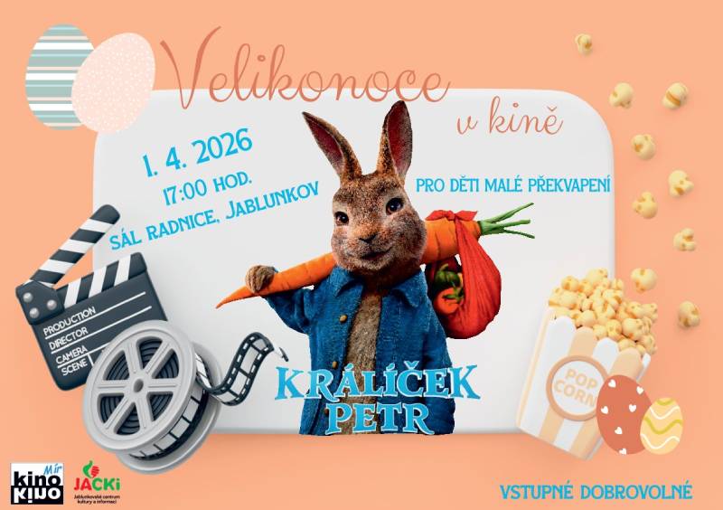 Pozvání na akci - Velikonoce v kině Jablunkov