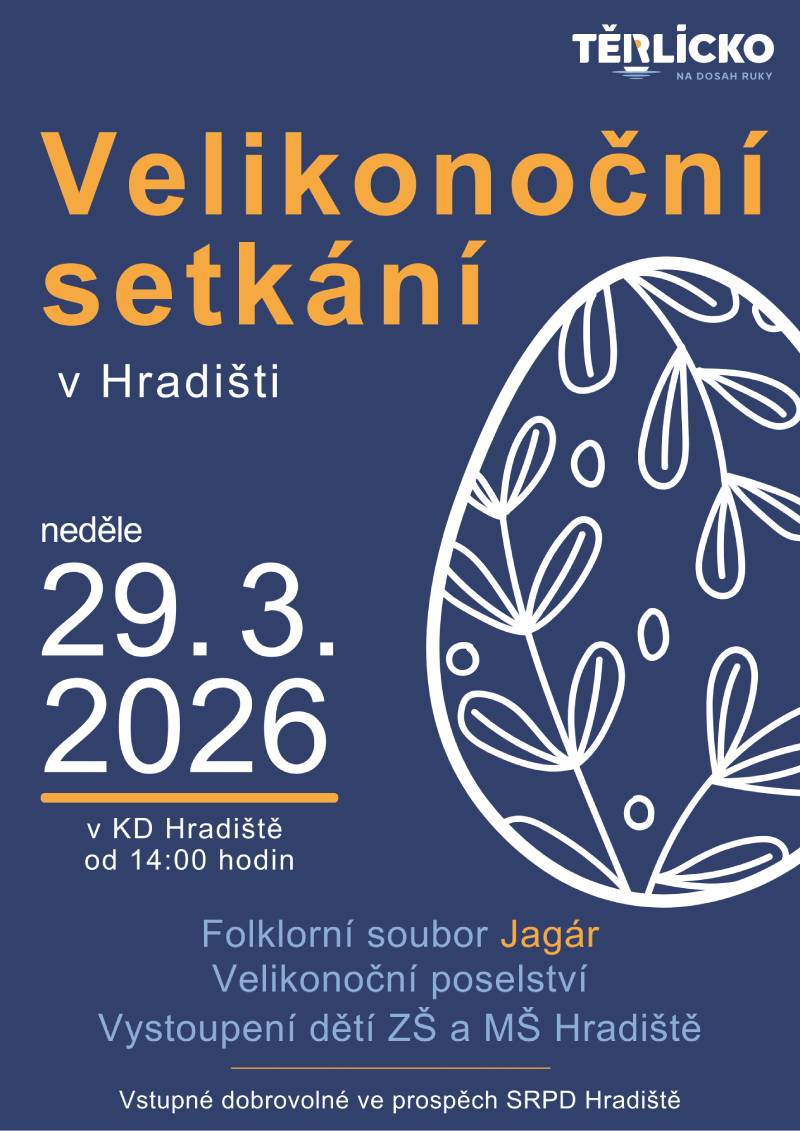 Pozvání na akci - Velikonoční setkání