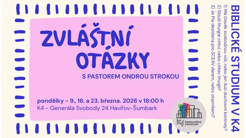 Pozvání na akci - Zvláštní otázky