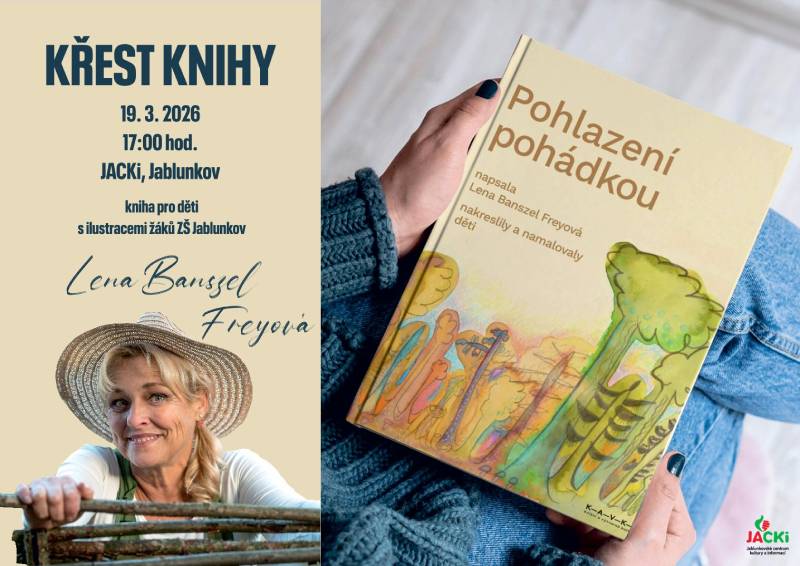 Pozvání na akci - Křest knihy Leona Banszel Freyová