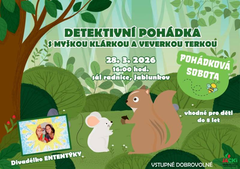 Pozvání na akci - Pohádková sobota