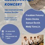 Pozvání na akci - Absolventský koncert