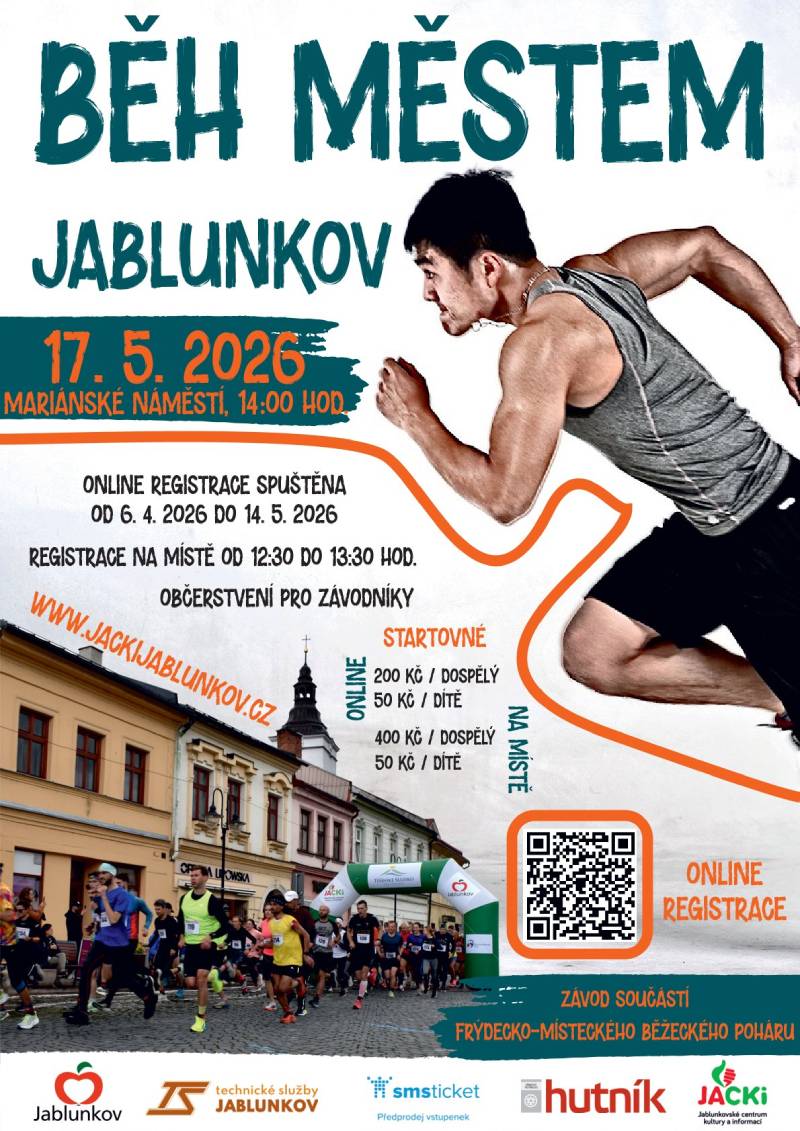 Pozvání na akci - Běh městem Jablunkov