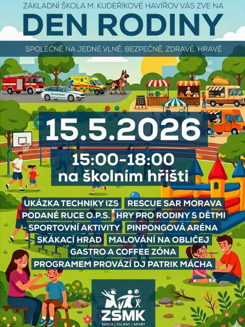 Pozvání na akci - Den rodiny