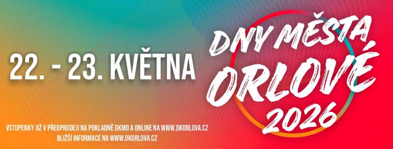 Pozvání na akci - Dny města Orlové 2026