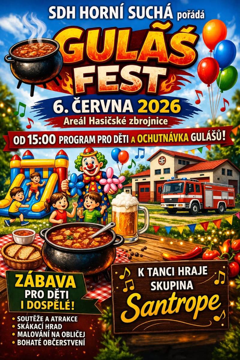 Pozvání na akci - Guláš fest