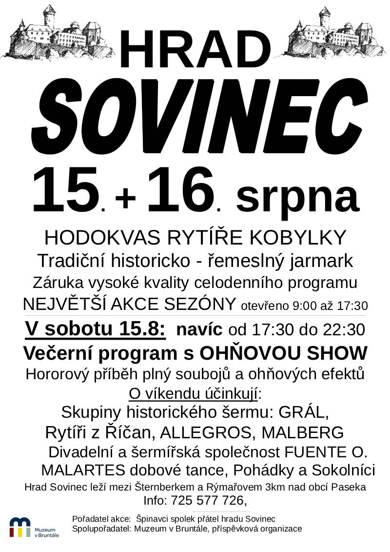 Pozvání na akci - Hodokvas rytíře Kobylky