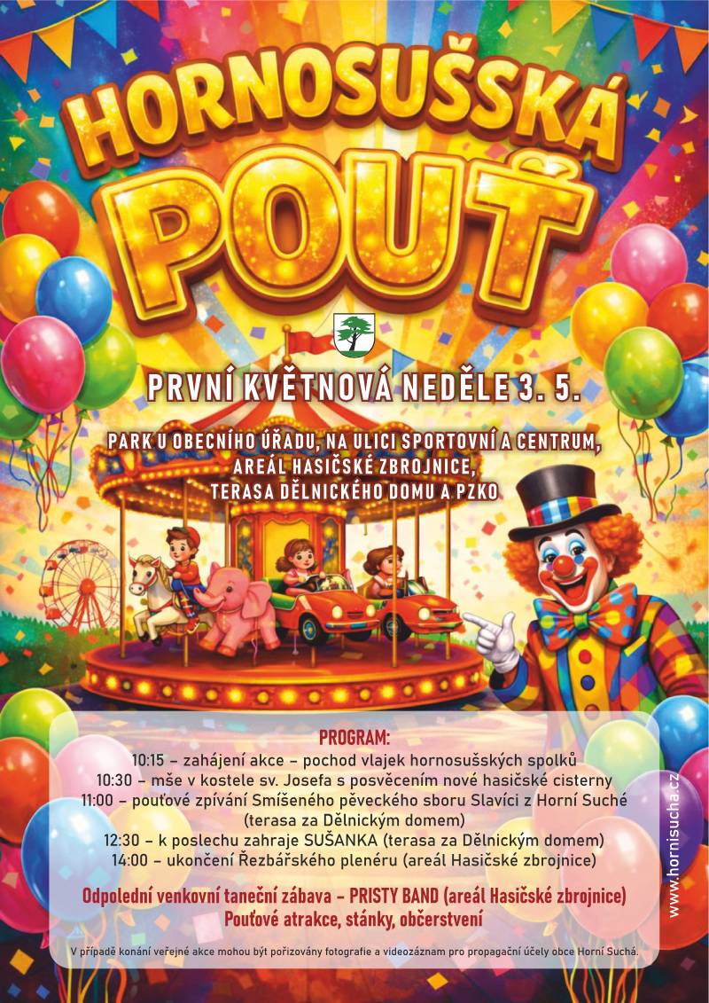 Pozvání na akci - Hornosušská pouť