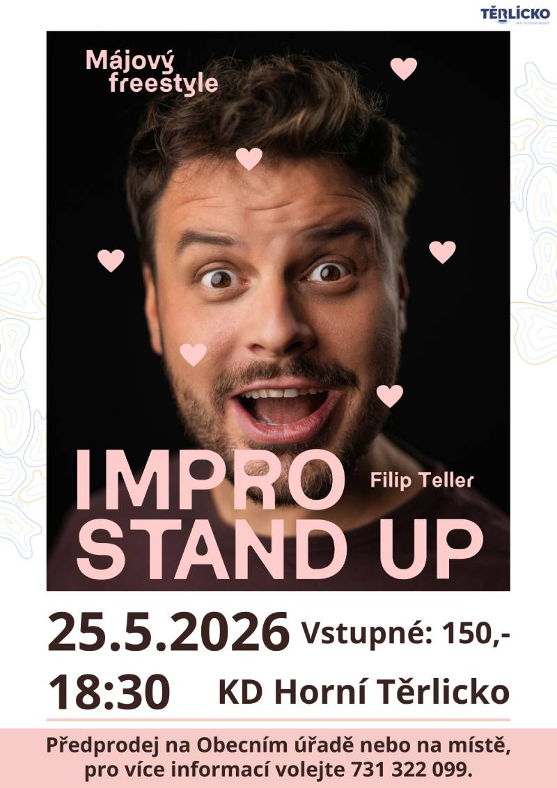 Pozvání na akci - Stand Up Filipa Tellera