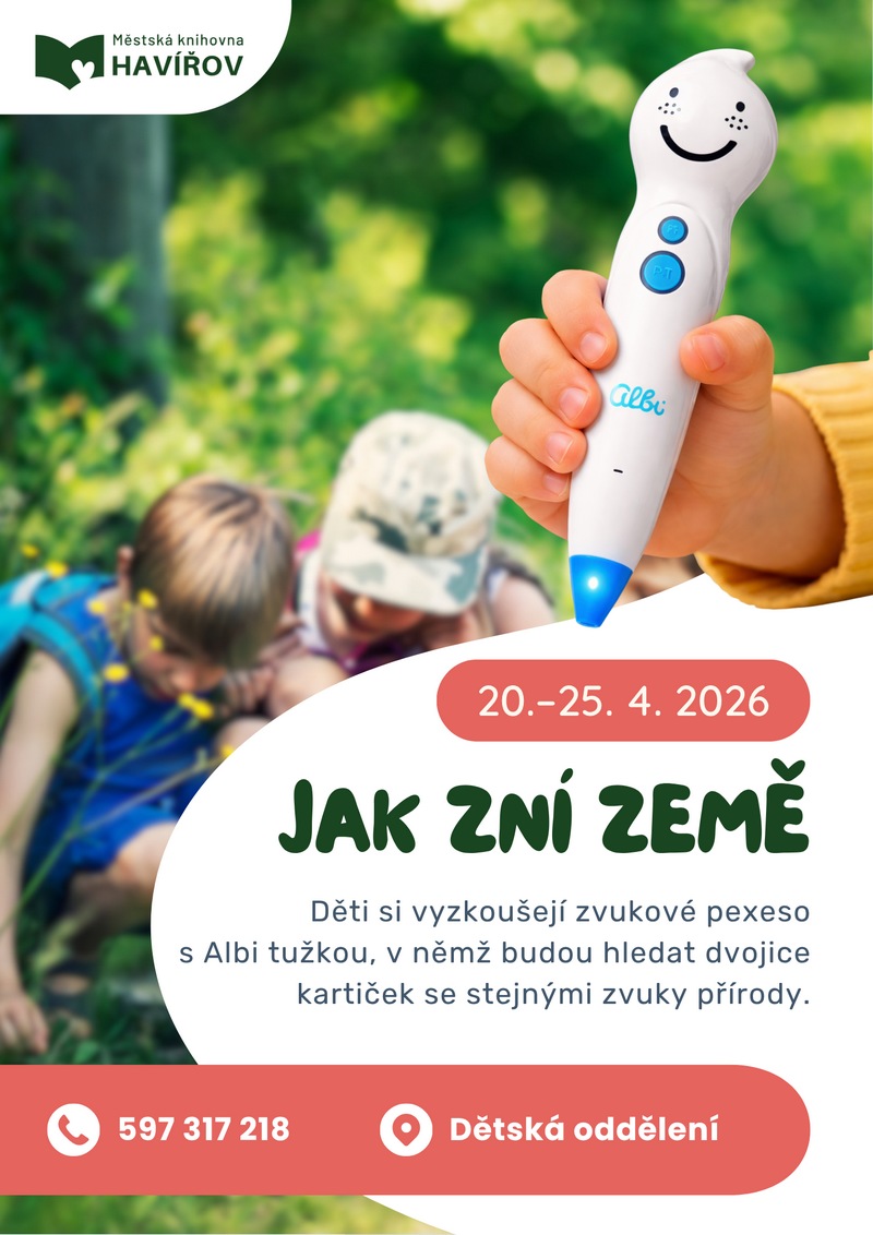 Pozvání na akci - Jak zní Země