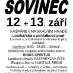 Pozvání na akci - Kašpárek na skalním hradě