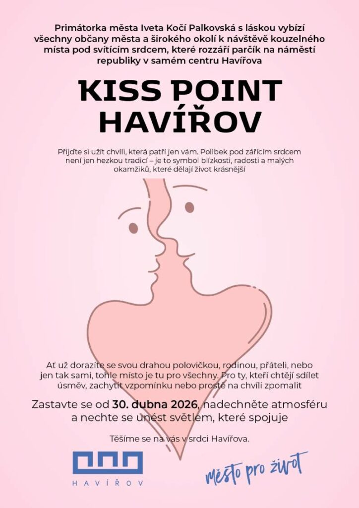 Pozvánka na akci - Kiss point Havířov