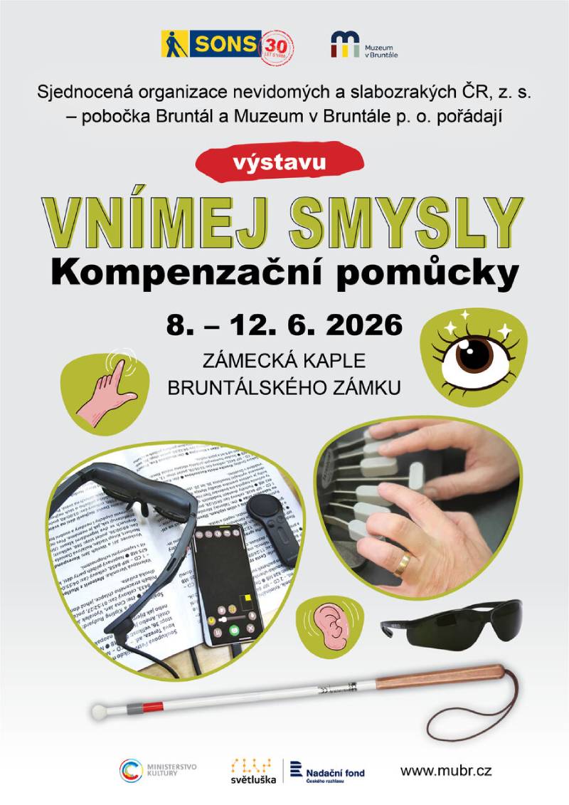 Pozvání na akci - Vnímej smysly