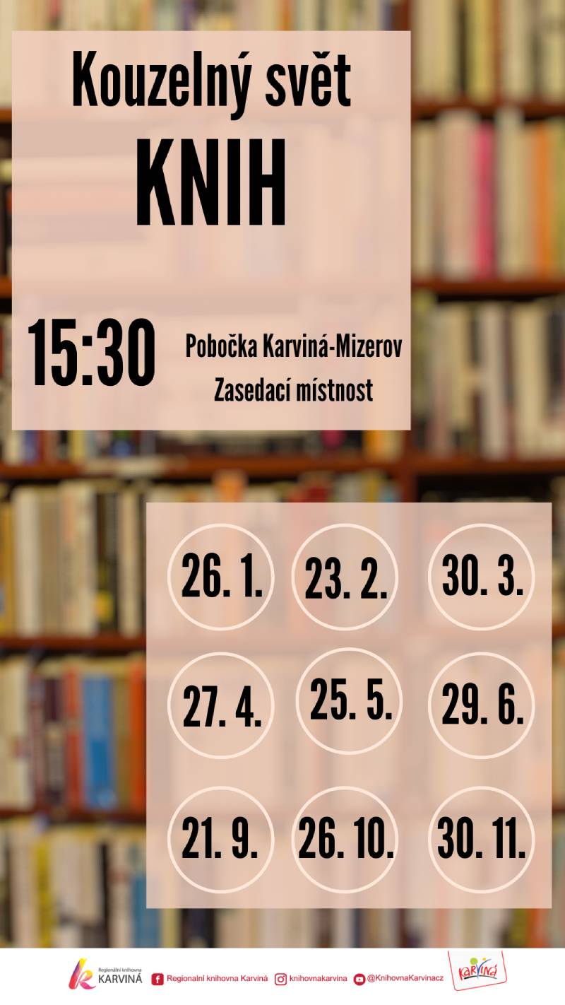 Pozvání na akci - Kouzelný svět knih