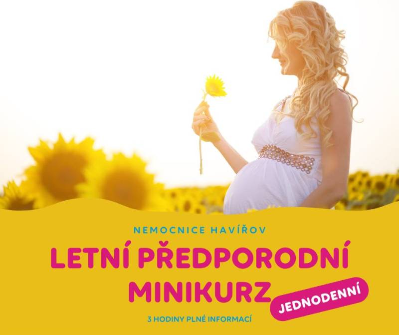 Pozvání na akci - Letní předporodní minikurz