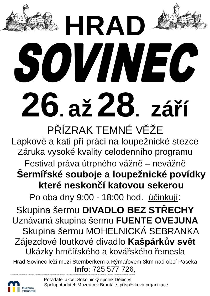 Pozvání na akci - Přízrak temné věže