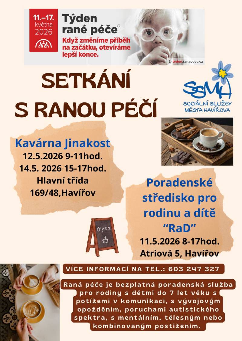 Pozvání na akci - Setkání s ranou péčí