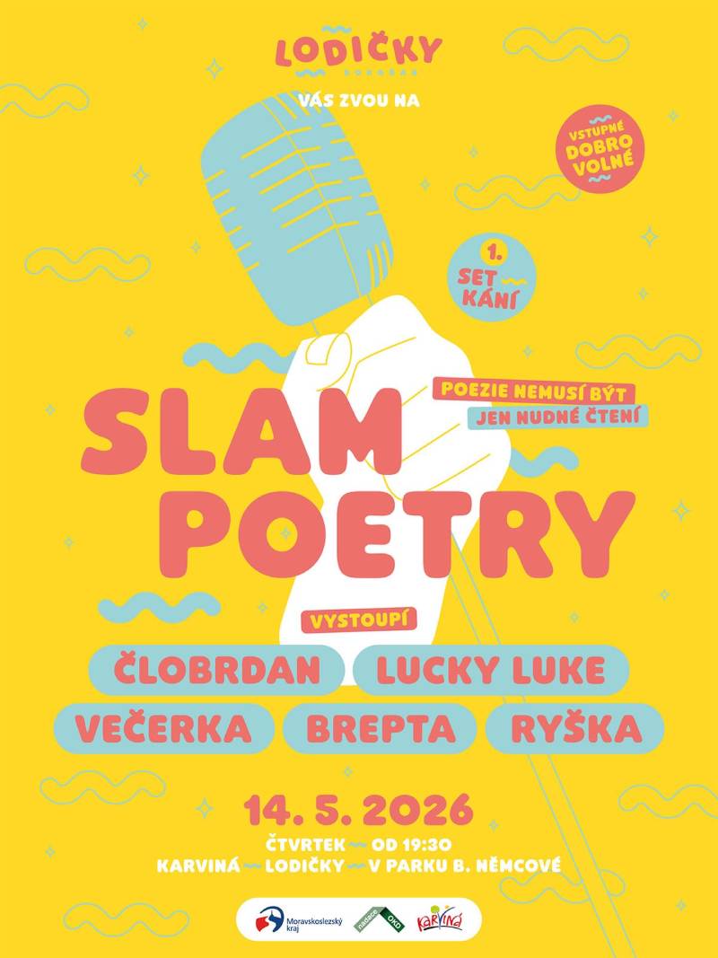 Pozvání na akci - Slam Poetry