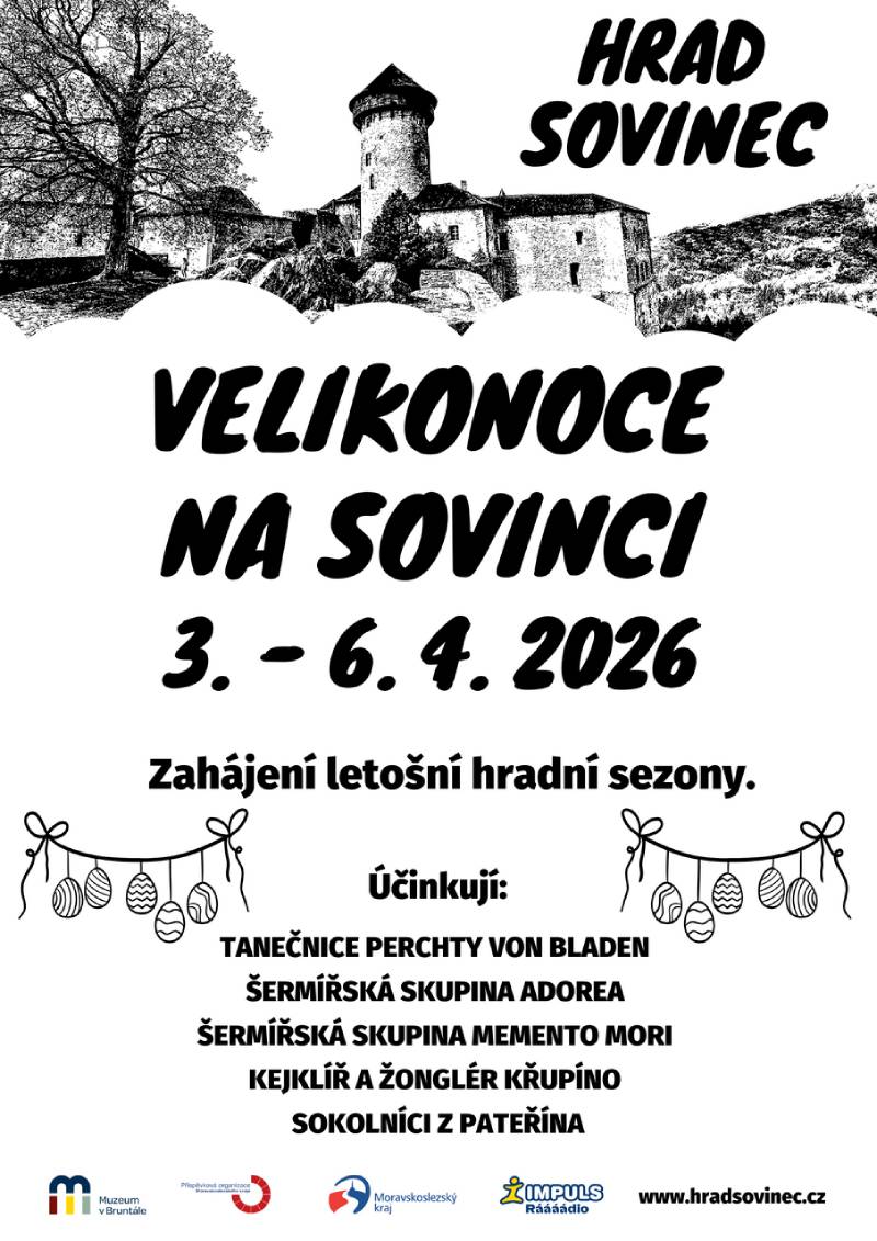 Pozvání na akci - Velikonoce na Sovinci