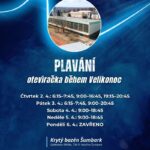 Pozvání na akci - Velikonoční plavání