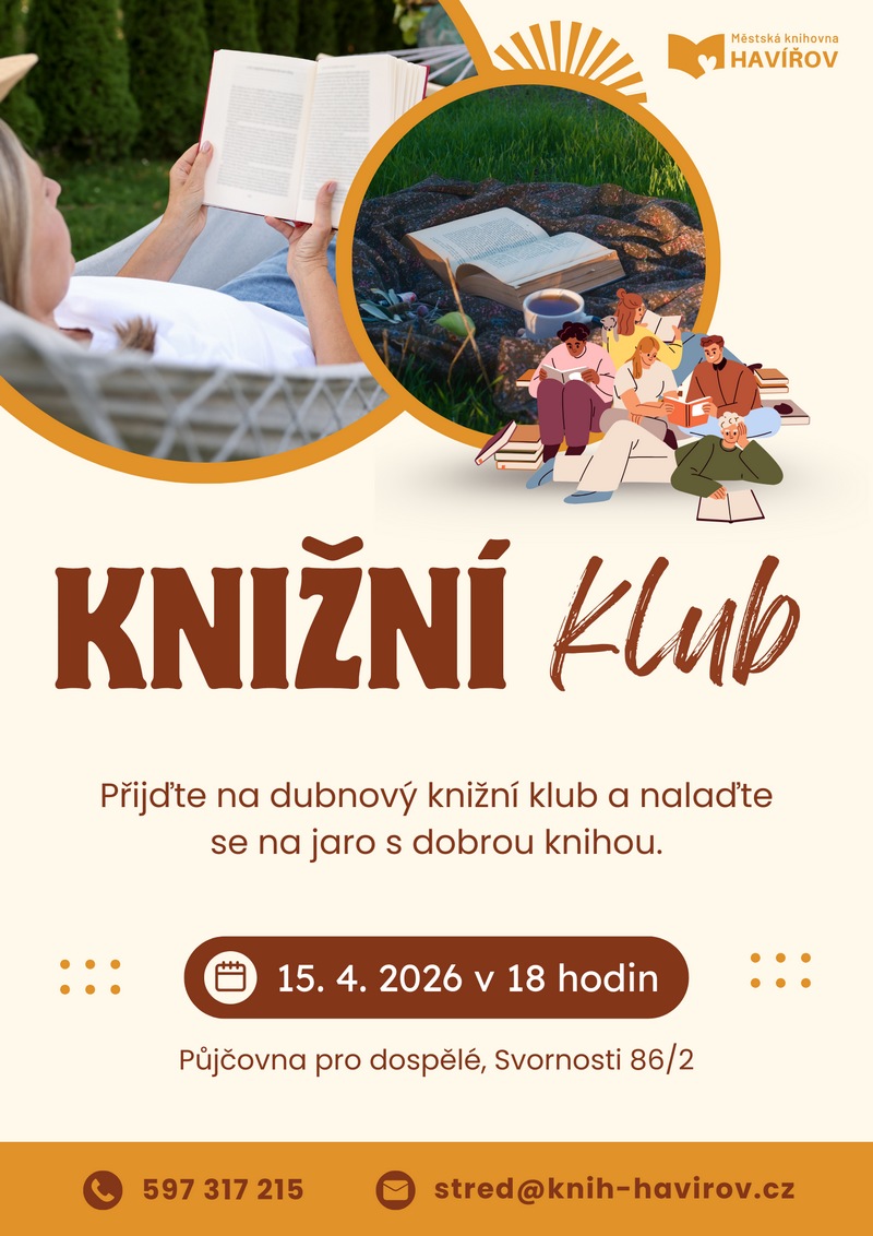 Pozvání na akci - Knižní klub
