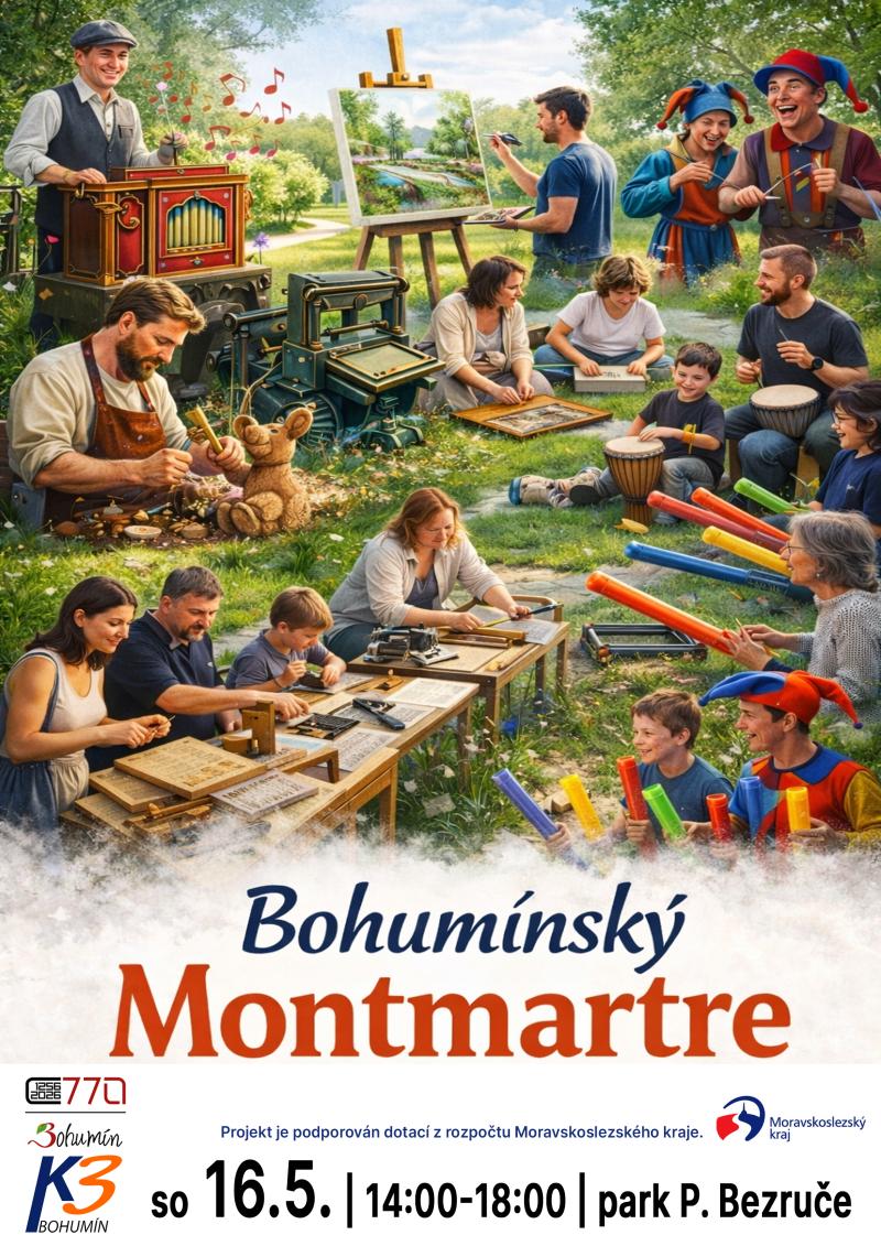 Pozvání na akci - Bohumínský Montrartre