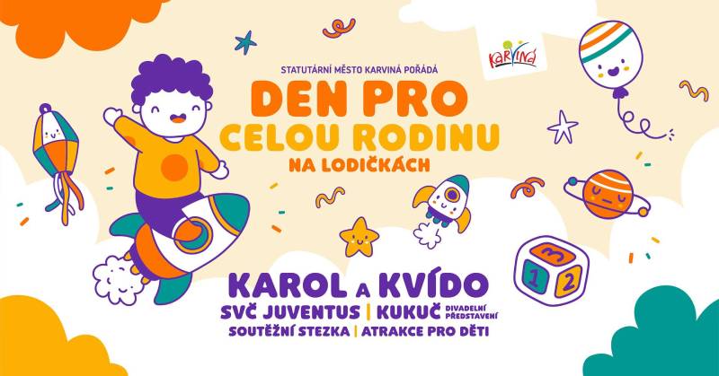 Pozvání na akci - Den pro celou rodinu na Lodičkách
