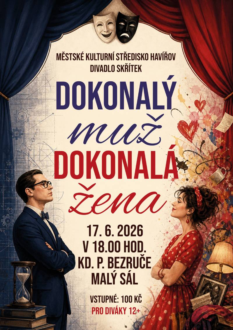 Pozvání na akci - Dokonalý muž, Dokonalá žena