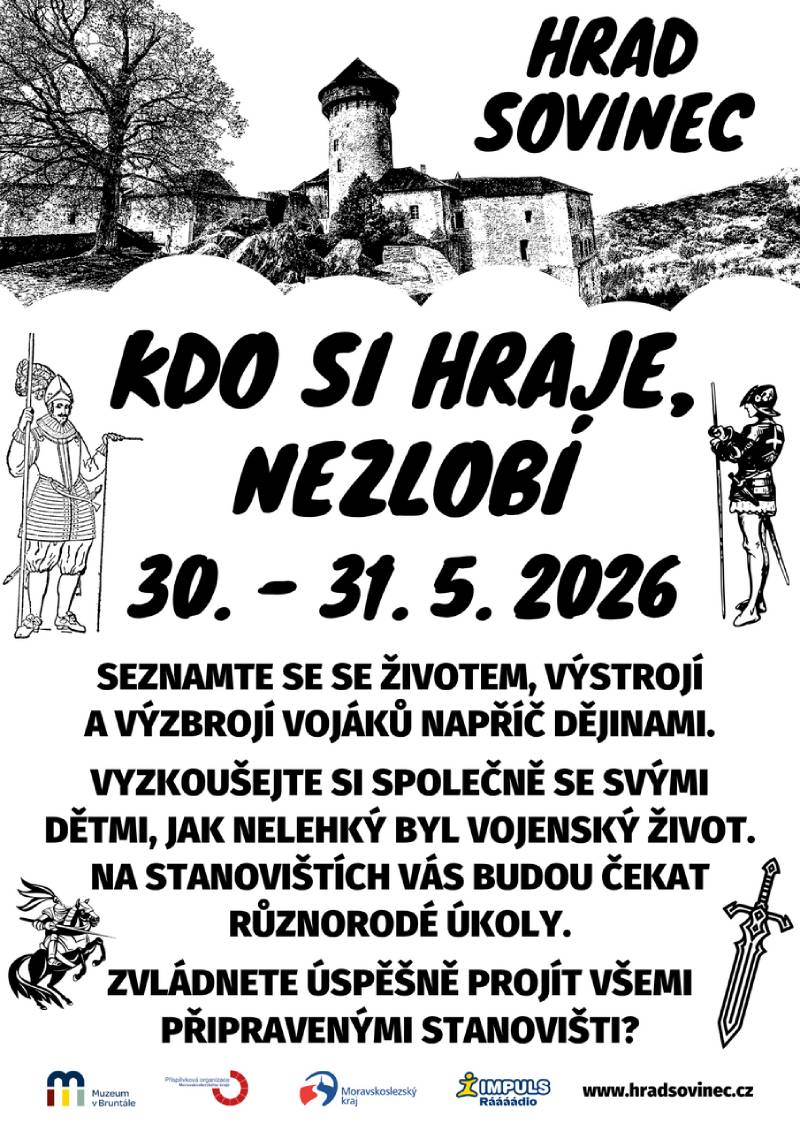 Pozvání na akci - Kdo si hraje, nezlobí
