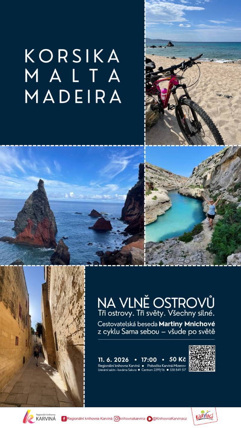 Pozvání na akci - Korsika, Malta, Madeira