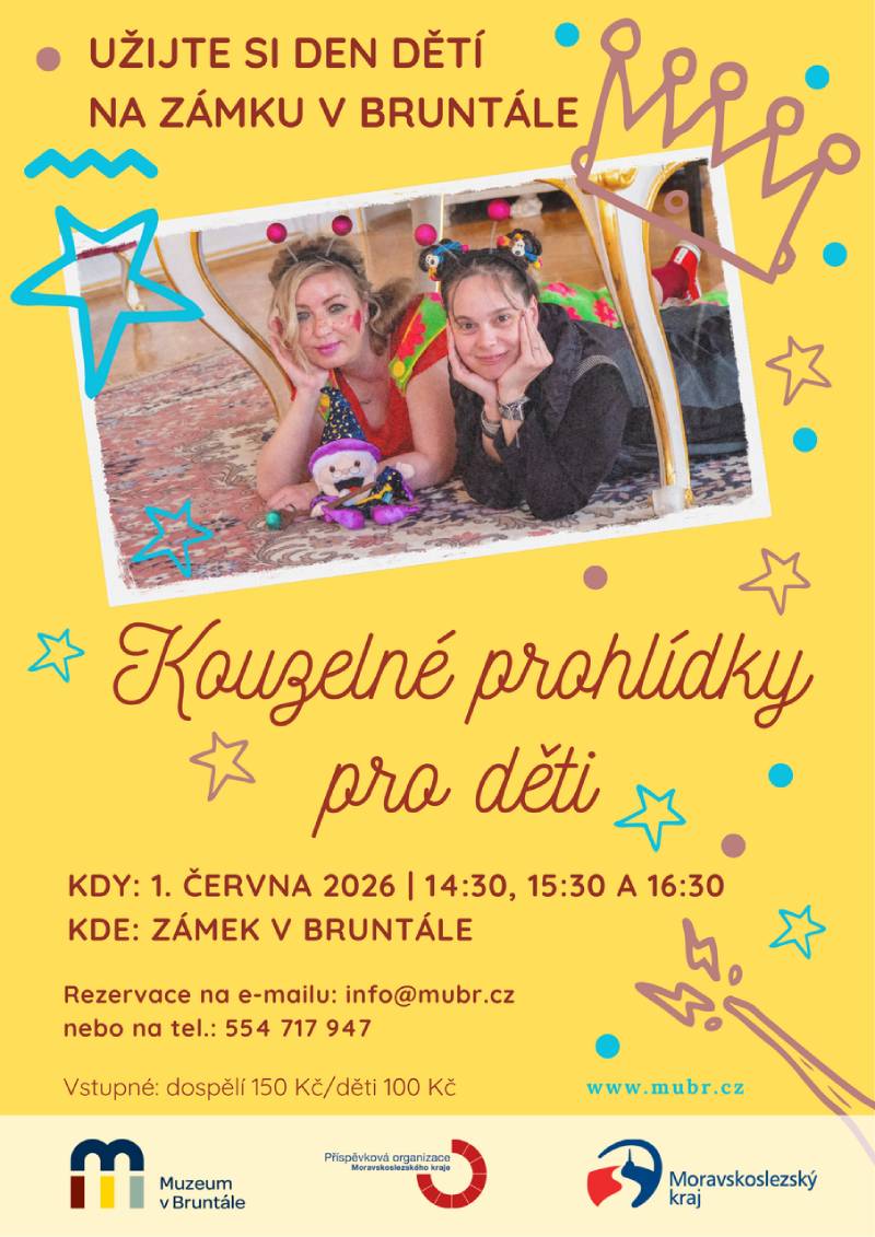 Pozvání na akci - Kouzelné prohlíkdy pro děti