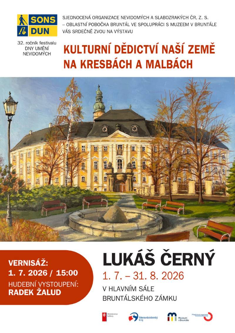Pozvání na akci - Kulturní dědictví naší země na kresbách a malbách
