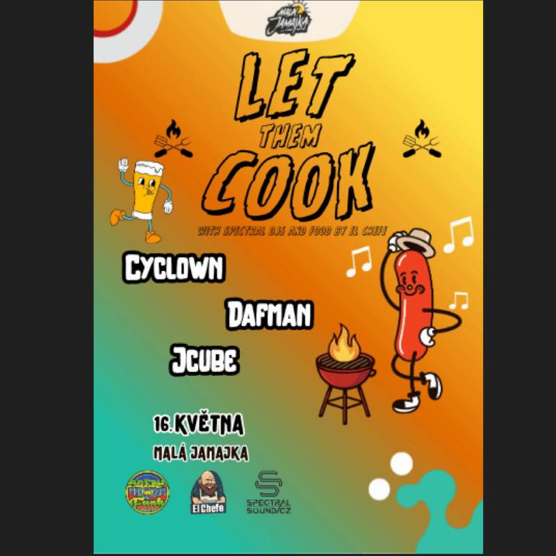 Pozvání na akci - Let them cook