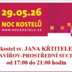 Pozvání na akci - Noc Kostelů - Havířov - Prostřední Suchá