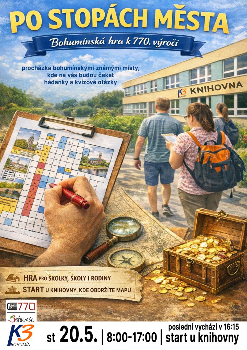 Pozvání na akci - Po stopách města