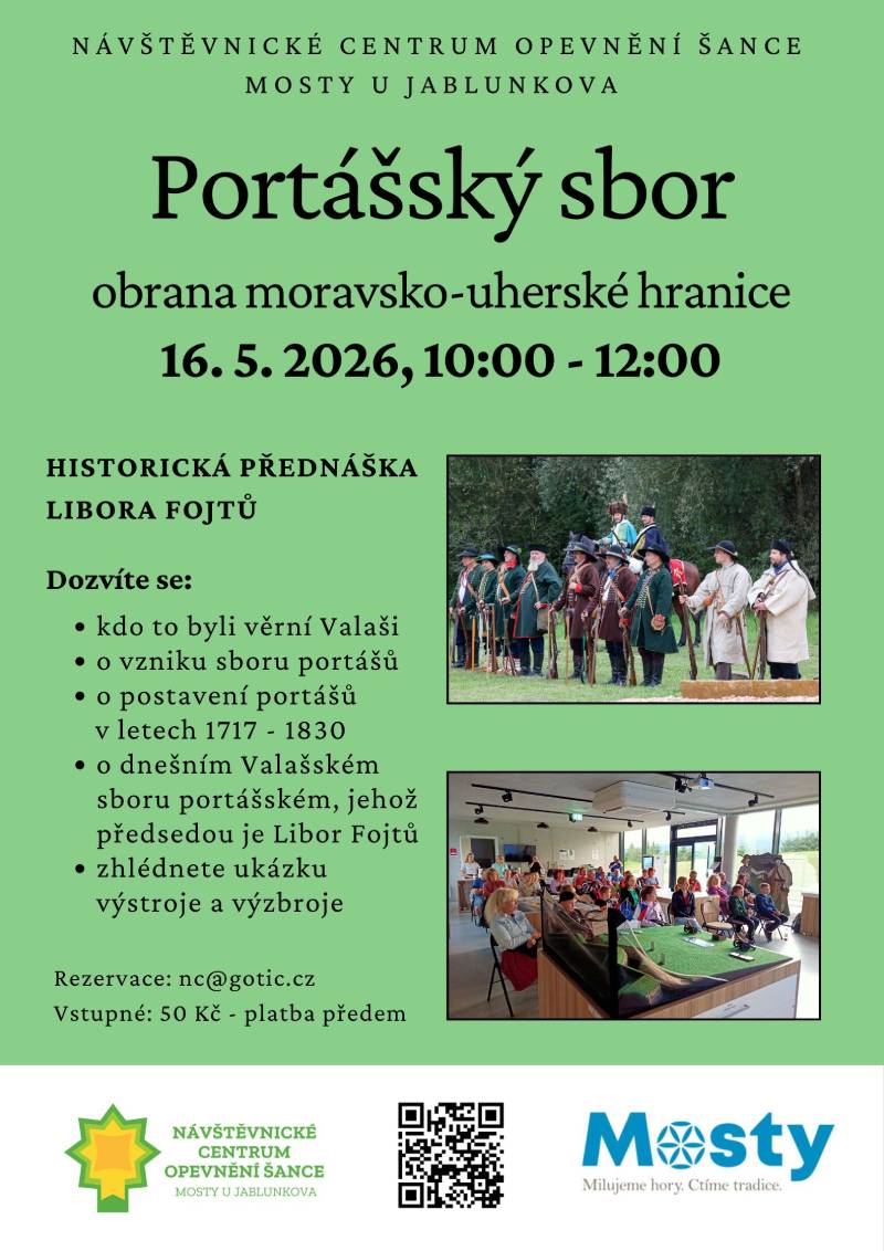 Pozvání na akci - Portášský sbor