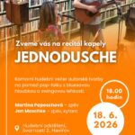 Pozvání na akci - Recitál kapely Jednodusche