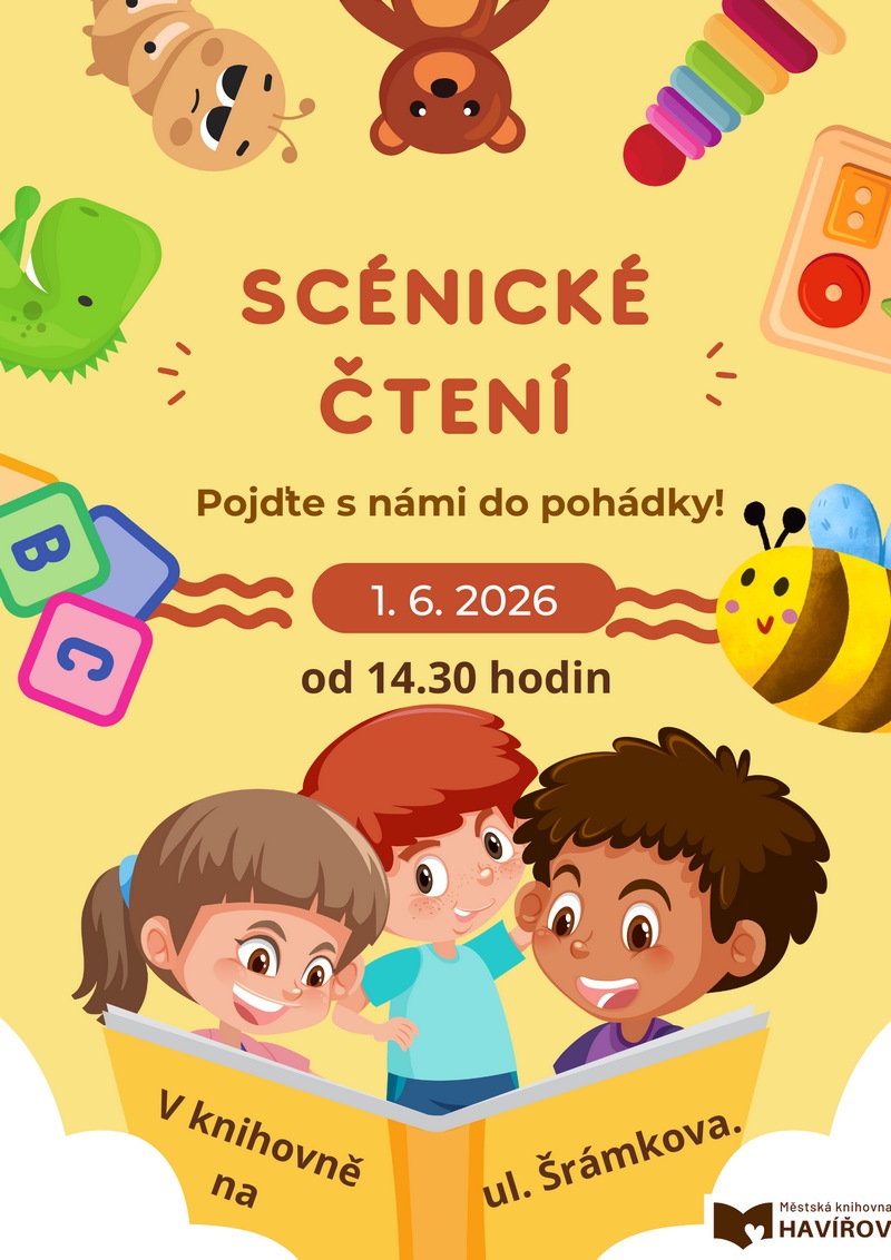 Pozvání na akci - Týden čtení - Scénické čtení