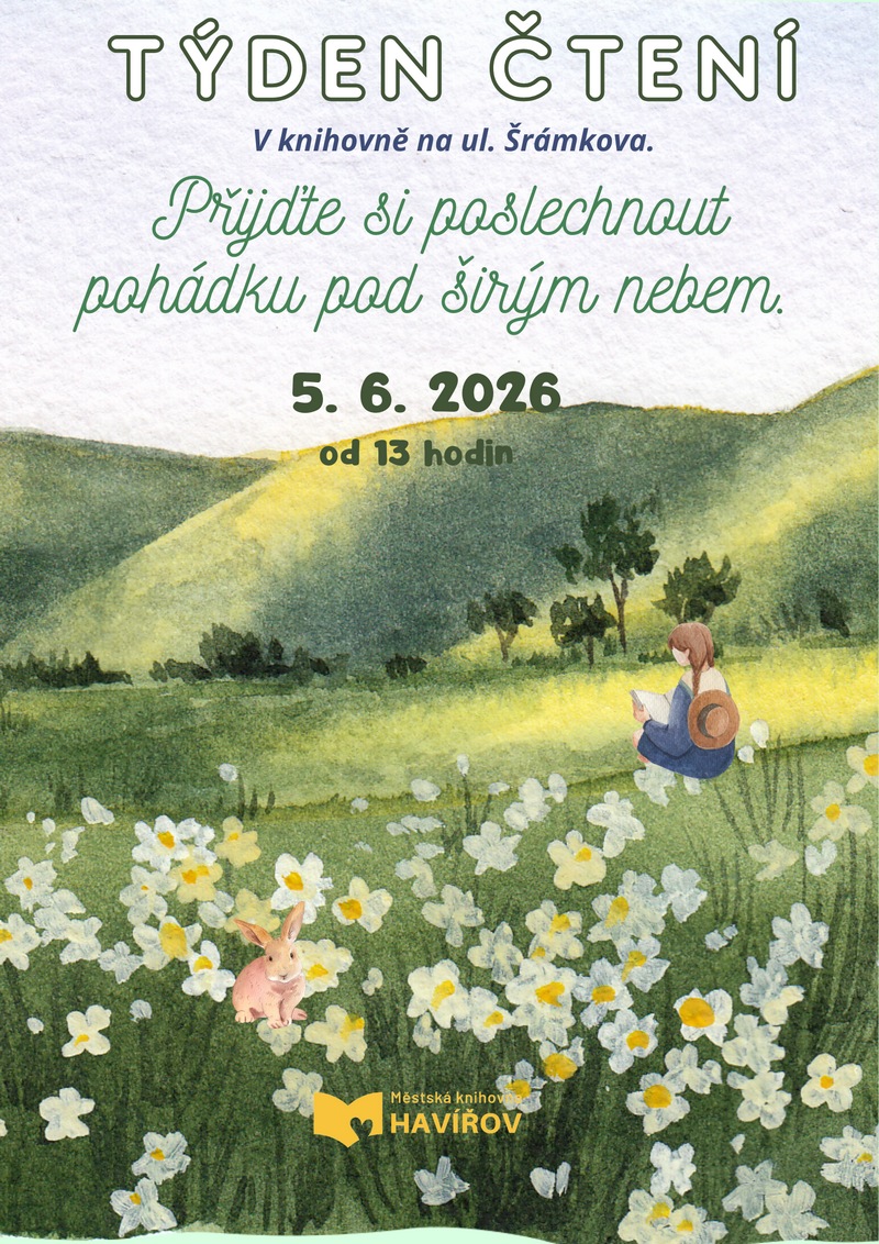 Pozvání na akci - Týden čtení - Pohádka pod širým nebem