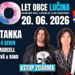 Pozvání na akci - 70 let obce Lučina