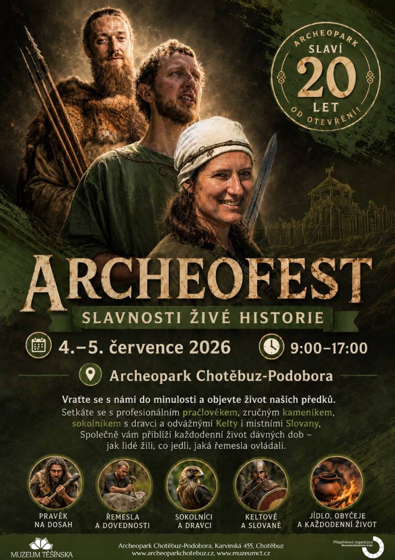 Pozvání na akci - Archeofest