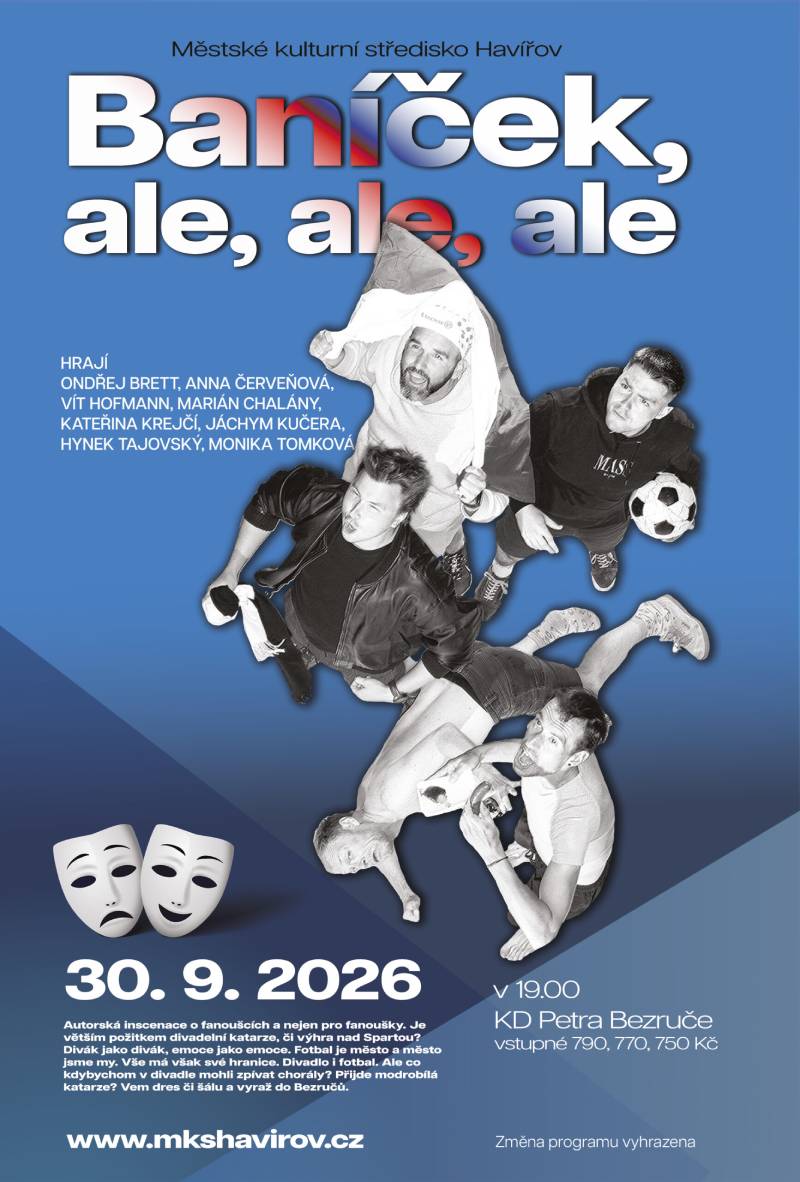 Pozvání na akci - Baníček, ale, ale, ale