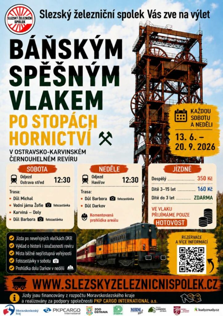 Pozvání na akci - Báňským spěšným vlakem