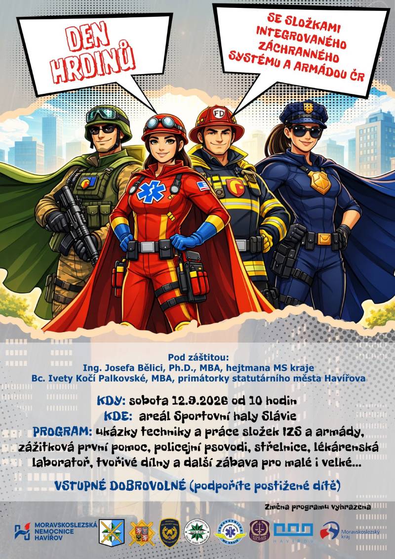Pozvání na akci - Den hrdinů