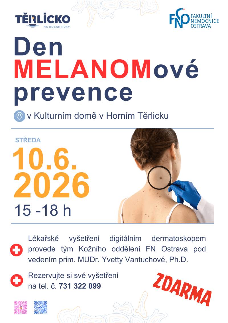 Pozvání na akci - Den melanomové prevence