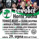 Pozvání na akci - Den obce Horní Suchá